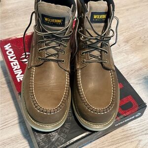Wolverine Men's Brown Leather Boots